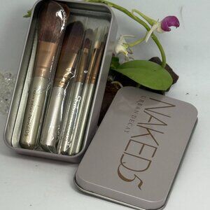 Urban Decay Naked 5 Makeup Brush 7 Pc Set - Foundation~Blush~Eyeshadow~Eyeliner